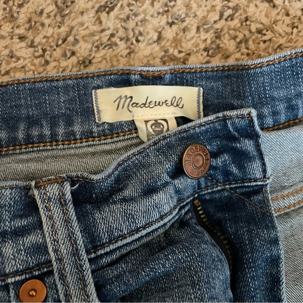 Madewell High Rise Blue Jeans